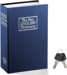 Book Safe Key Lock