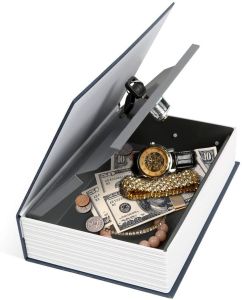 Book Safe Key Lock