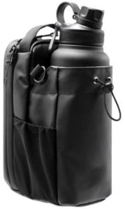 Faux Leather Gym Bag