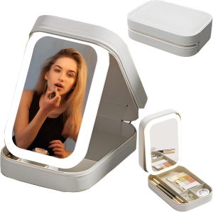 Small Travel LED Makeup Mirror