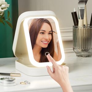 Small Travel LED Makeup Mirror