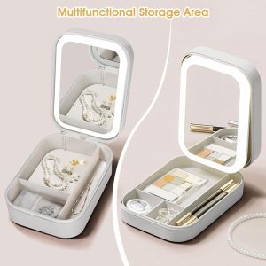 Small Travel LED Makeup Mirror