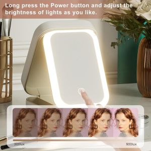 Small Travel LED Makeup Mirror