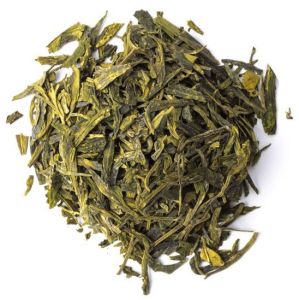 Dried Green Tea Leaves