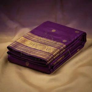 Purple Shahi Varnika Banarasi Silk Saree