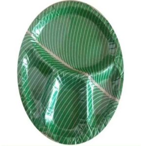 4 Compartment Buffet Disposable Paper Plate