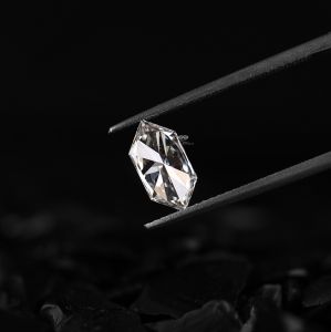 Elongated Hexagon Cut Lab Grown Diamond