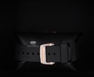 Rose Gold Tone Iced Out Moissanite Diamond Watch