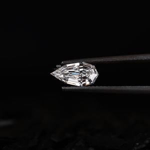 Step Cut Pear Shape Lab Grown Diamond