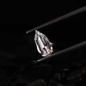 Step Cut Pear Shape Lab Grown Diamond