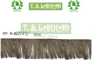 Brown Brush Fringe Lace Trim