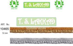 Classic Metallic Rope Twist Lace Trim
