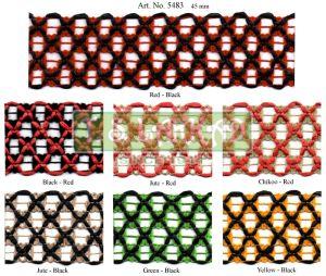 Criss Cross Net Pattern Decorative Lace Trim