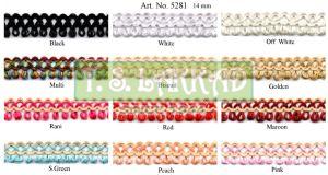 Decorative Cotton Loop Fringe Border Designer Lace Trim