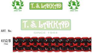 Dual Color Crochet Pattern Border Lace Trim
