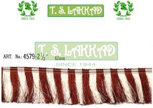 Dual Tone Brush Fringe Lace Trim
