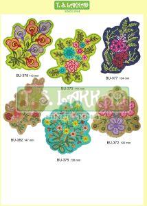 Floral Embroidery Applique Patch