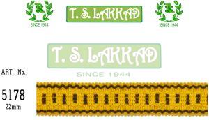 Geometric Woolen Decorative Lace Trim