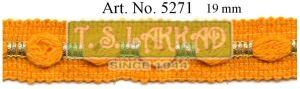 Knotted Ball Pattern Decorative Lace Trim