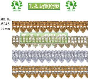 Metallic Designer Lace Trim