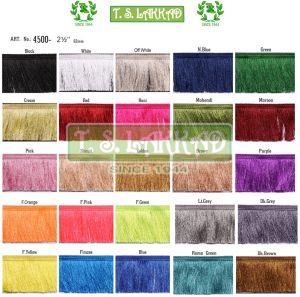 Multi Color Brush Fringe Lace Trim