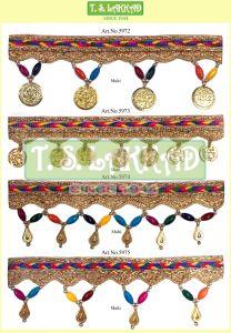 Drop Beaded Tassel Fringe Decorative Lace Trim