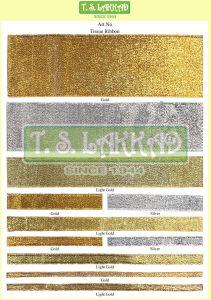 Premium Shimmer Tissue Ribbon Lace Trim