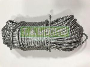 Silver Braided Polyester Cord Rope