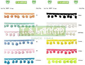 Soft POM POM Fringe Decorative Lace Trim