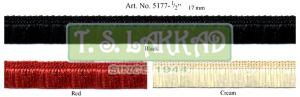 Velvet Finish Fringe Decorative Lace Trim