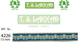 Wave Pattern Decorative Gimp Lace Trim