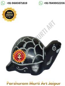 Marble Black Turtle Murti