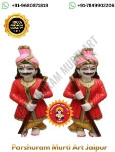 Marble Dwarpal Murti