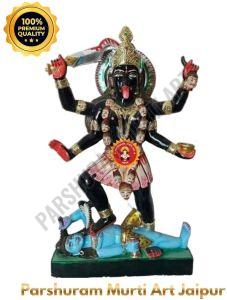 Marble Kali Mata Standing Murti