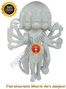 Marble Panchamukhi Hanuman Murti