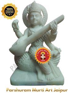 Marble Saraswati Murti