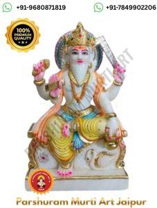 Marble Vishvkarma Murti