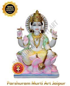 Marble White Vishnu Murti