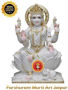 White Marble Maa Laxmi Murti