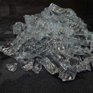 5–25mm Clear Glass Lumps