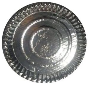 10 Inch Silver Paper Plates