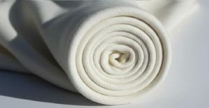 Needle Drop Single Rib Knitted Fabric
