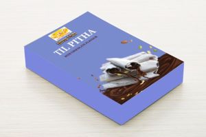 Delicious Chocolate Til Pitha
