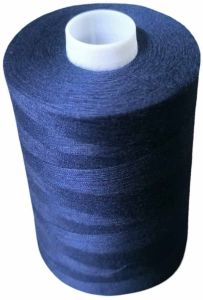 Navy Blue 2 Ply Spun Polyester Sewing Thread