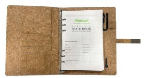 5000mAh Wangari Cork Diary Power Bank