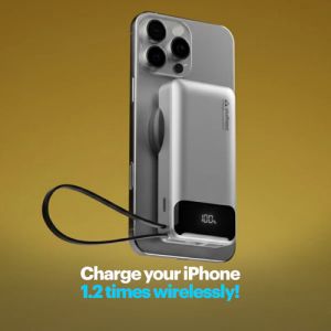 Stuffcool Nemo 10000mAh Magnetic Wireless Power Bank