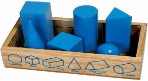 3D Wooden Shapes
