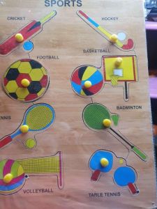 Knob Sports Wooden Puzzle