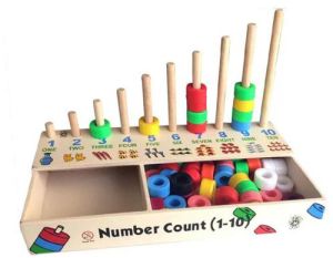 Number Count Wooden Educational Toy