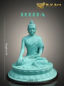 Blue Buddha Statue